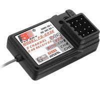 YUNIQUE GREEN-CLEAN-POWER - Ricevitore Flysky FS-GR3E 2.4G 3CH | Compatibile con FS GT2/GT3B/T6 | Segnale Stabile per Auto RC e Elicottero RC, Nero
