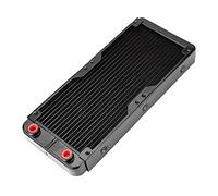 Yunir 240mm G4/1 Alluminio Raffreddamento ad Acqua del radiatore del Computer, per Raffreddamento della CPU del Computer, Driver di conversione di frequenza Industriale, Raffreddamento