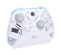 Yunir Controller di Gioco con Schermo Interattivo, Controller di Gioco con Effetto Hall per PC, IOS, Android, Joystick per Gamepad, Rilevamento del Movimento, Luce RGB, (WHITE)