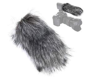Yunir Parabrezza per Microfono, Parabrezza con Microfono in Misto Lana per Microfono Stereo MIC-121, SGC-598, NW-598, NA-Q7, Rode VMGO Video Mic Go, VideoMic PRO, ECC(L)