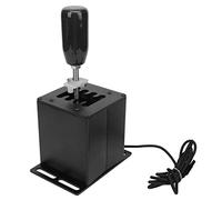 Yunir USB Simulator Shifte, 7 R H Gear Shifter Giochi di Corse, con Impugnatura in Fibra di Carbonio, per Volante G29 G27 G25 G920 T300RS GT