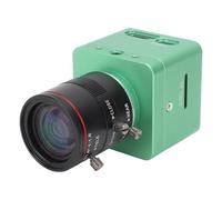 Yunir Webcam Didattica 4K, Webcam con Zoom Digitale HD da 41 MP con Staffa per Obiettivo da 6-12 Mm F1.6, Fotocamera con Clip da Tavolo, Supporto per Webcasting in Live Streaming e