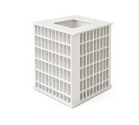 YunJove Organizer Rotante con Ripiani Multipli Vaschette da 55 per 2 Centimetri per Separare Perline E Piccole Parti per Attività di Hobby E Artigianato di Scrivania, Verticale