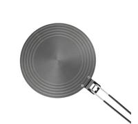 YunJove Piastra Diffusore Manico Pieghevole Protegge Le Pentole Delicate Domatore di Accessorio da, 28x4 Cm