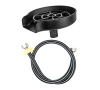 YunJove Rubinetto Automatico per Lavello Da Cucina, Accessori, Dispositivo di Scarico, Tazza, Sciacquatore, Tazza per Bottiglia, Rondella per tazze Tubo da