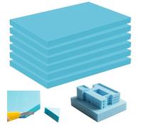 Yunlaishaocer 6 Pezzi Pannelli in Schiuma Rigida,Polistirene Modellismo,Spessore 20mm Pannelli in Schiumas per Modellismo per Modellare Fai da te Artigianato Schiumas Base di Diorama (40x30x2cm)