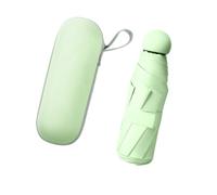 YUNLANXG Ombrello Capsula Portatile Ultraleggero A Cinque Volte con Protezione UV