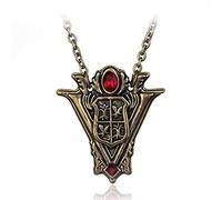 Yunmeng - Collana senza tempo classica Twilight Saga Eclipse con ciondolo a forma di luna volturi crest