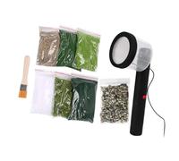 Yunmeryker Applicatore Statico per Erba, Mini Applicatore per Floccatrice per Tavolo di Sabbia