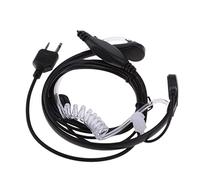 Yunmeryker Audio Auricolare Microfono Vibrazione Cuffia Progettato con Tubo Acustico E Auricolare Ergonomico per Comunicazioni Riservate