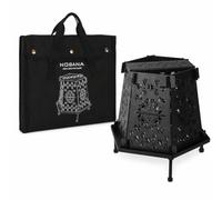 Yunmeryker Braciere Pieghevole Esagonale per Campeggio | Stufa Portatile da Esterno con Griglia per 3-5 Persone | per relax