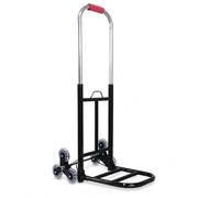Yunmeryker Carrello Saliscale Pieghevole per Cari Pesanti - Mano Pieghevole per Traslo e Consegne - per logistica, Carrello domestico leggero con sei ruote, taglia media