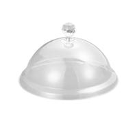 Yunmeryker Coperchio per Alimenti a Cupola con Manico, Realizzato in Materiale Acrilico PC Trasparente, Resistente Al Calore E Durevole, Ideale per La Colazione, 21 Cm