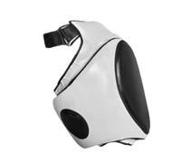 Yunmeryker Cuscinetto da Allenamento per, Ideale per Muay Thai, MMA E Taekwondo, Realizzato in Spessa Pelle PU. Protezione per Le Gambe, Adatto per Esercizi, Sinistro Bianco