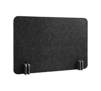 Yunmeryker Divisorio Acustico per Scrivania, Divisorio per Tavolo, Divisorio Da Scrivania in Feltro Fonoassorbente, Portatile per Aule, Centri D'esame, Aree, Nero 40x50 Cm