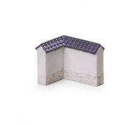 Yunmeryker Edificio Antico in Miniatura, Resina, Costruzione solida, Paesaggio in miniatura, Per composizioni interne, Per creatori di giardini, style to 4