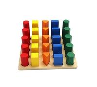 Yunmeryker Gioco di Classificazione e Forme | Pezzi geometrici, Attività forme e colori, Laboratorio prescolare, Per piccoli apprendisti