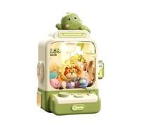 Yunmeryker Macchina Acchiappa Elettronica con, Giocattolo E Suoni, Peluche, Distributore Automatico per Bambini, Maschi E, Verde