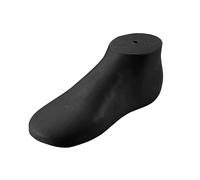 Yunmeryker Manichino Piede Modello Espositore Scarpe Calze Sandali Supporto PVC Funzione Stenditore Facile Da Pulire Adatto per Negozio Vendita Casa, femmina nera