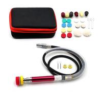 Yunmeryker Mini Lucidatrice Auto Pneumatica o Elettrica a Batteria, Kit Completo per Lucidatura e Detailing Auto