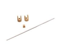 Yunmeryker Model Universal Joint Micro Coupling Giunto Universale Accessori Metallo Precisione Connessione Stabile Facile da Installare Adatto a Hobbistica, 1 Mm