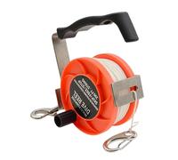 Yunmeryker Mulinello per Lenza da Immersione, Mulinello Versatile E Leggero, Portatile, per Ancoraggio E Sport Acquatici, Grotte, Canottaggio, Kayak, Arancione 290ft