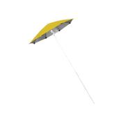 Yunmeryker Ombrellone per Piante, Regolabile in Altezza con Picchetto in Acciaio Inox E Copertura Compatta, Multifunzionale per Aiuole E Vasi di Fiori, Giallo