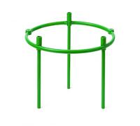 Yunmeryker Piedistallo per Piante Modulare in Plastica Verde, Supporto per Piante Rampicanti da Interno, Tutori Componibili per Orto, Un livello (6 aste)