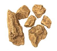 Yunmeryker Rocce Artificiali in Schiuma, 6 Pezzi Pietre Finte Decorative da 10-30cm, Ciottoli Leggeri per Giardino, Paesaggio Roccioso, Set di 6 rocce artificiali in (#7107)