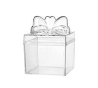 Yunmeryker Scatola per Caramelle da 6 Pezzi, Contenitore per Dolcetti, Scatola Regalo per Dolciumi, Confezione Regalo a Forma di Pacchetto con Coperchio Sagomato, 5 Pezzi