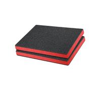Yunmeryker Schiume per Cassette Degli Attrezzi, Inserti in Schiuma per Valigie, di Schiuma Ad Alta Densità, Portatili E Tagliabili, per L'imballaggio E, 60x60x2.5 Cm