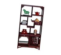 Yunmeryker Set in Miniatura di Sedia E Cappello Da Ufficiale Cinese in 1:12, Mobili Antichi per Case Delle Bambole, Diorami E Giardini Fatati, Ideale per G, Style B