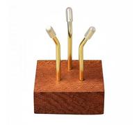 Yunmeryker Supporto a Piedistallo in Cristallo a 5 Pezzi con Sfera, Espositore, Base a Treppiede, Struttura per di Minerali E, Piccole Ciotole P, 4 pezzi