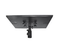 Yunmeryker Supporto per Proiettore Supporto per DJ Supporto Multiuso Angolo Regolabile Supporto per Altoparlante Nero Supporto per Palco Ufficio Ester, Diametro del Tubo 35