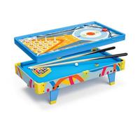 Yunmeryker Tavolo Multigioco o 6 in 1 per Bambini, Tavolo da Gioco Combinato con Accessori per Biliardo, Calcio, e Hockey, Tavolo da gioco 6 in 1