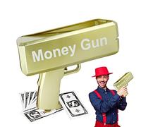 Yunmiao Puntello sparatutto in Denaro,Giocattolo Portatile per Bancomat con Denaro Falso - Make It Rain Cash Machine Cash Shooter per Giochi, Night Club, Film, Feste, Matrimoni, Compleanni