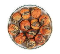 Yunnan Dianhong Lily Tè Nero Ball Ripe Red Tea Tè Cinese Biologico Fritto a Mano Tè Verde Biologico Senza Additivi Aroma Ricco Zuppa Di Tè Rosso Brillante Sapore Delicato E Delicato (250g)