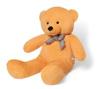 YunNasi Orso di Peluche Enorme Morbido Orsacchiotto Gigante Peluche Giganti (120cm, Marrone chiaro)