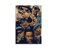 Yunneat Eminem - Poster decorativo da parete con cubi di ghiaccio, stile retrò, 30 x 45 cm, per camera da letto e soggiorno, decorazione moderna per la famiglia