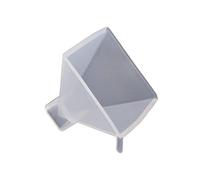 YUNNESS Stampi a piramide in silicone a forma di piramide in resina epossidica per creazioni artigianali per aromaterapia e produzione di candele