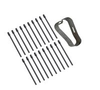 YUNNIAN 50/40/30/20/10pcs Pennini Punte e clip per penna 133 Pen Standard Pen Tip Ricambio