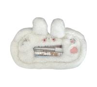 YUNNIAN Cani di peluche Penna Bag Grande Capacità Matita Astuccio Bella Matita Sacchetti Cartoon Orso Matita Sacchetto Organizzatori Scrivania, Piccolo., 18*4*8cm