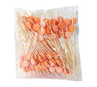 YUNNIAN Confezione da 100 spiedini in bambù facili da usare, utensili da campeggio, per cocktail, frutta, decorazioni per feste di nozze