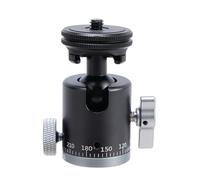 YUNNIAN Doppio uso Panoramico Piccolo Treppiede Testa RJ084 Generale Fit Panoramica Camera Mount per Fotocamere & Action Camera