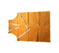 YUNNIAN Industrial Grade Leather Protective Apron Flame Resistant Oversized Workshop Tool for Metalworking Welding Grinding Flame Resistant Apron for Metal Fabrication Safety