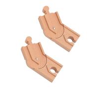 YUNNIAN Parti Intercambiabili Espansione della Ferrovia in Legno 2 per La Costruzione Interattiva Binari in Legno per Bambini Creativi