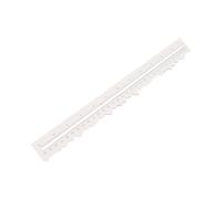 YUNNIAN Righello in metallo per strappare carta, riga ondulata, bordi irregolari, 30,5 cm, strumento di misurazione per taglio