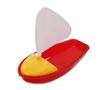 YUNNIAN Set da Gioco Modello Barche A Vela Interattive per Bambini con Design A Colori Vivaci per Viaggio O Bagno Set Velieri in Plastica con Sabbia
