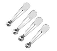 YUNNIAN Set di 4 pezzi in acciaio inox per pomodoro e fragole per rimuovere efficacemente lo stelo di frutta e verdura
