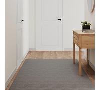 Yunovire Tappeto passatoia da pavimento in morbido poliestere per soggiorno, camera da letto e corridoio, assorbente, lavabile in lavatrice, design moderno, altezza pelo 3,5 mm, peso totale 1350 g/m²